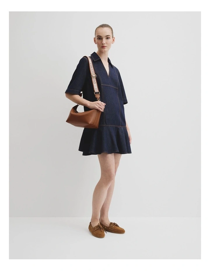 Nova Slouch Bag in Tan image 2