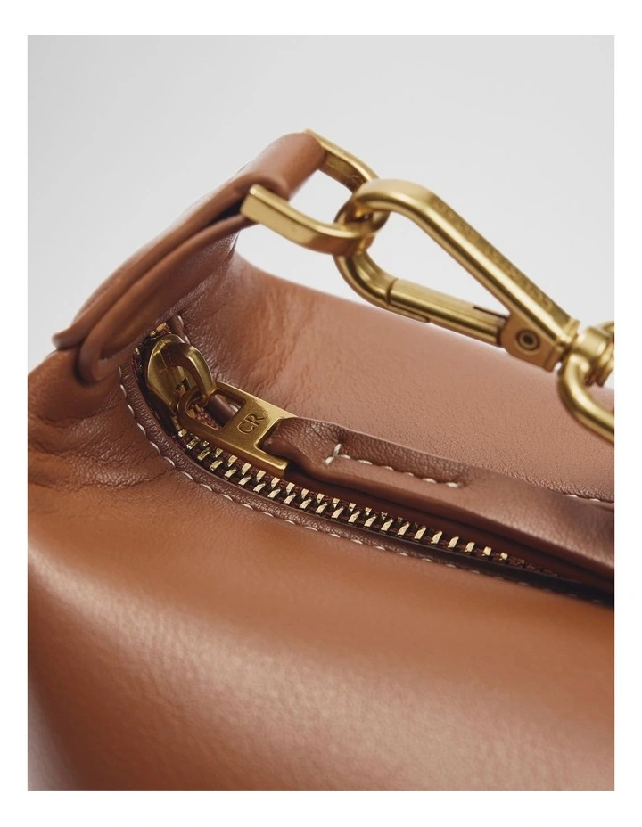 Nova Slouch Bag in Tan image 4
