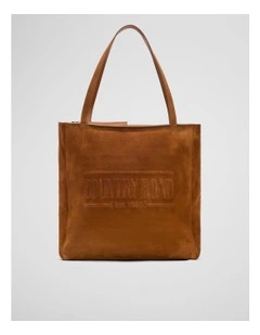 Suede Heritage Shopper in Tan