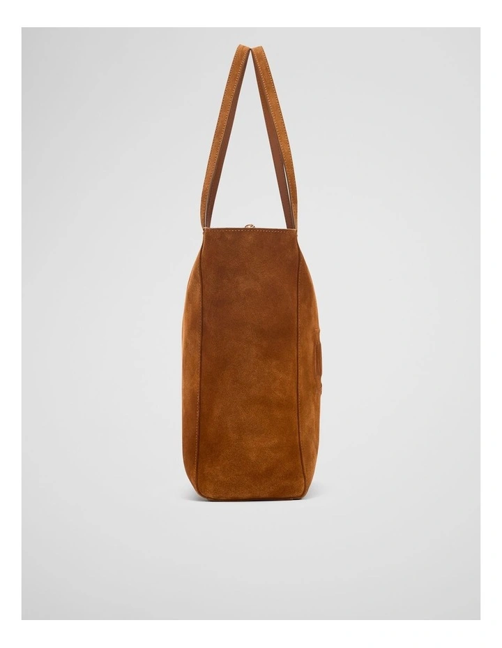 Suede Heritage Shopper in Tan image 4