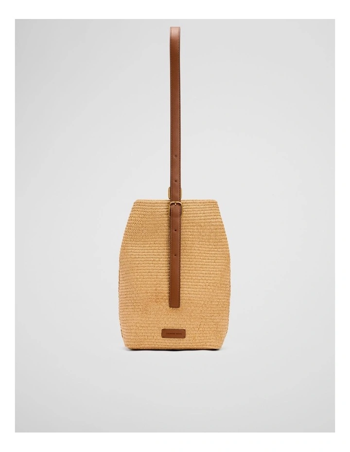 Olivia Bucket Bag in Natural image 1