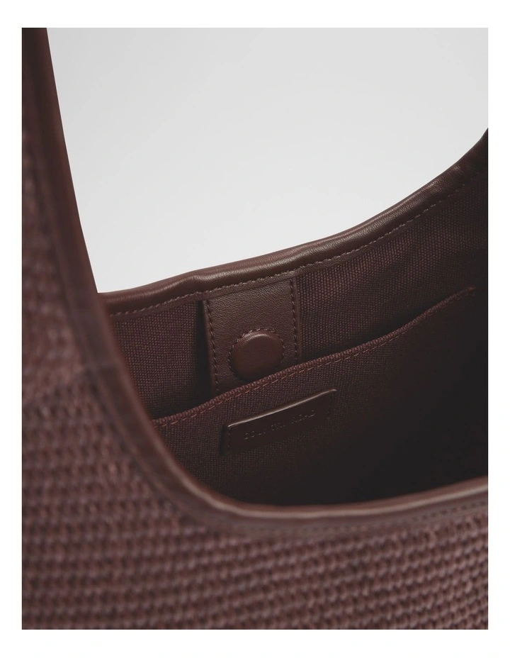 Lila Hobo Bag in Espresso image 3