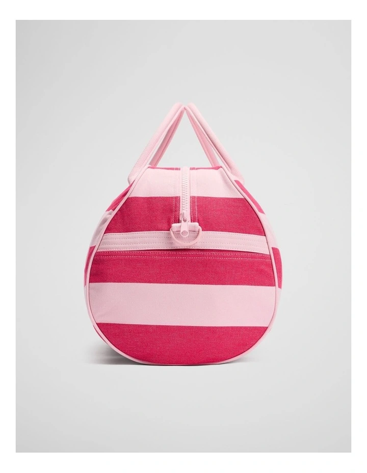 Australian Cotton Embroidered Heritage Tote in Crimson image 4