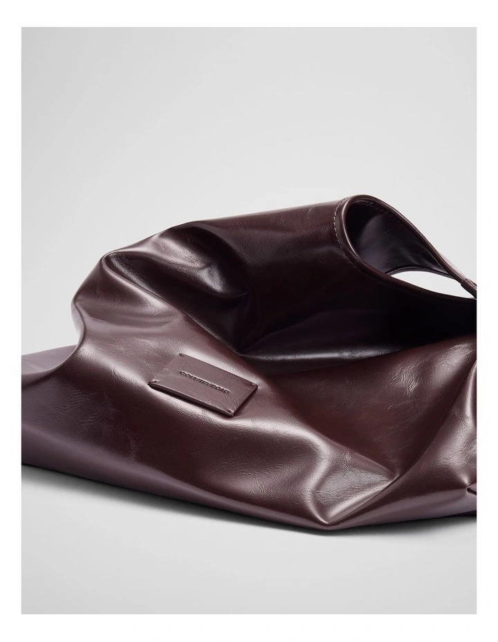 Hobo Shopper Tote Bag in Espresso image 4