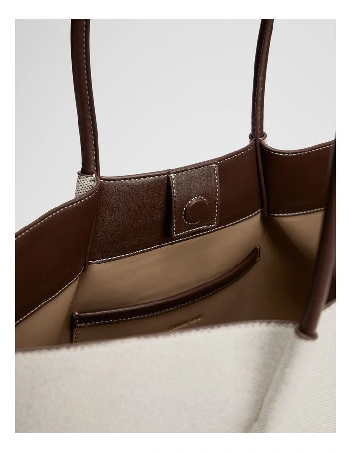 Pippa Shopper in Espresso image 4