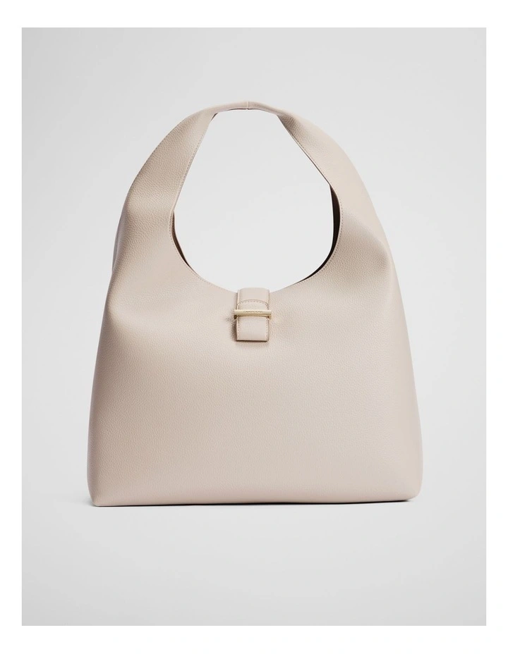 Essential Hobo Bag in Buff image 1