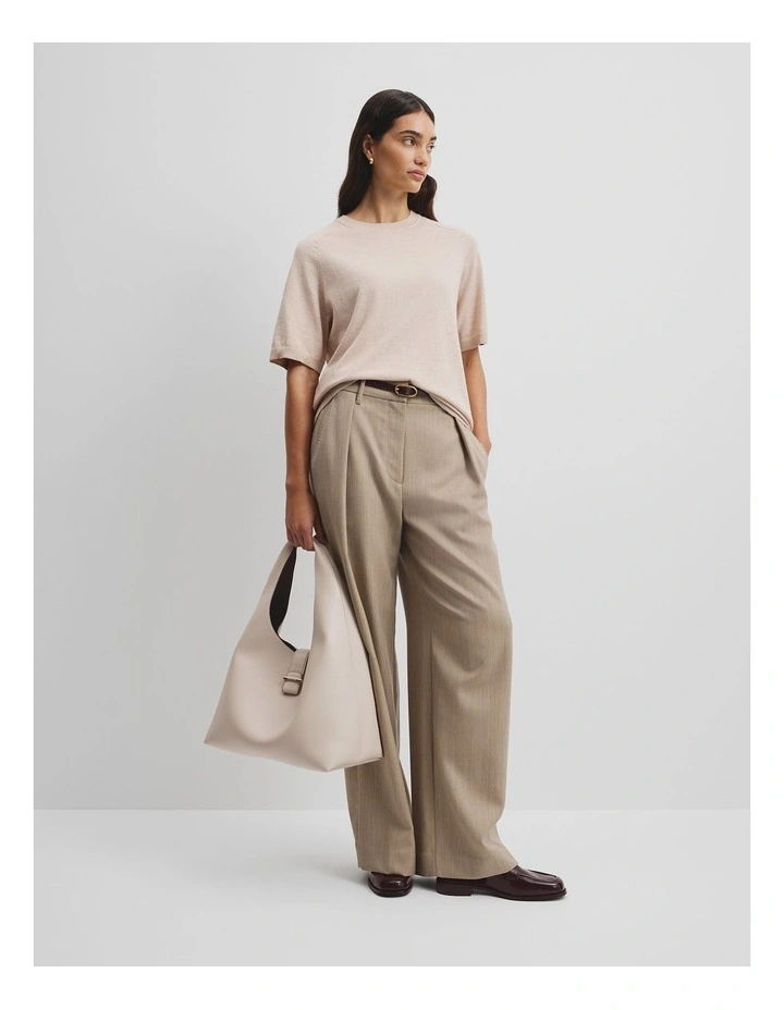 Essential Hobo Bag in Buff image 2