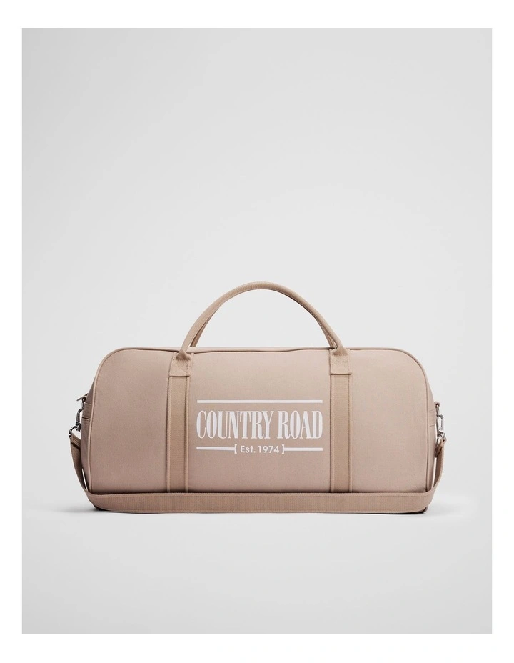 Australian Cotton Heritage Zip Canvas Tote in Buff image 1