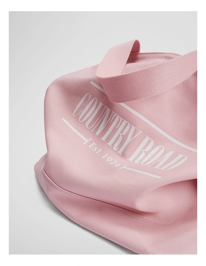 Australian Cotton Printed Heritage Shopper in Floss Pink image 4