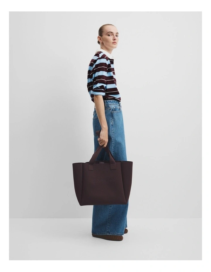 Knit Shopper in Espresso image 2