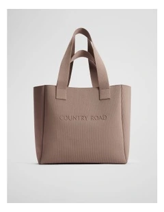 Knit Shopper in Buff