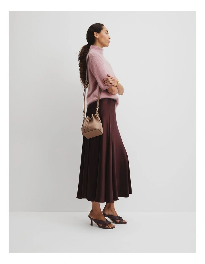 Mini Bucket Bag in Cognac image 2