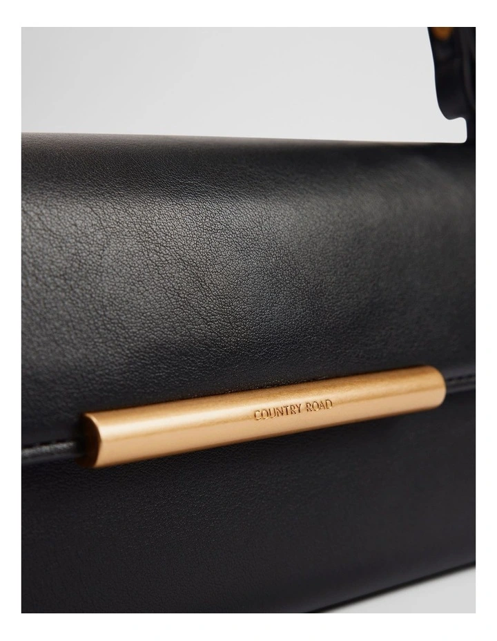 Wallet On Strap Crossbody Bag in Black image 3