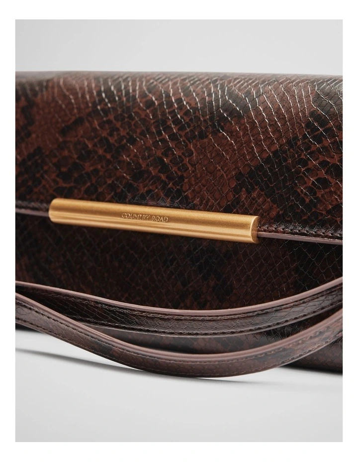 Wallet On Strap Crossbody Bag in Snake Multi image 4