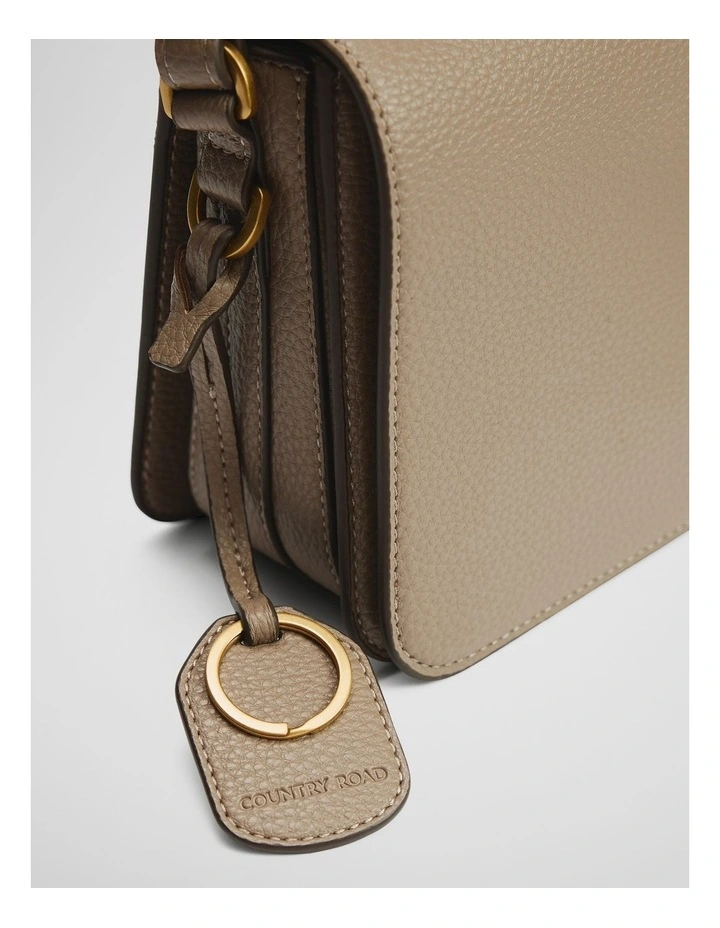 Foldover Crossbody Bag in Fawn image 2