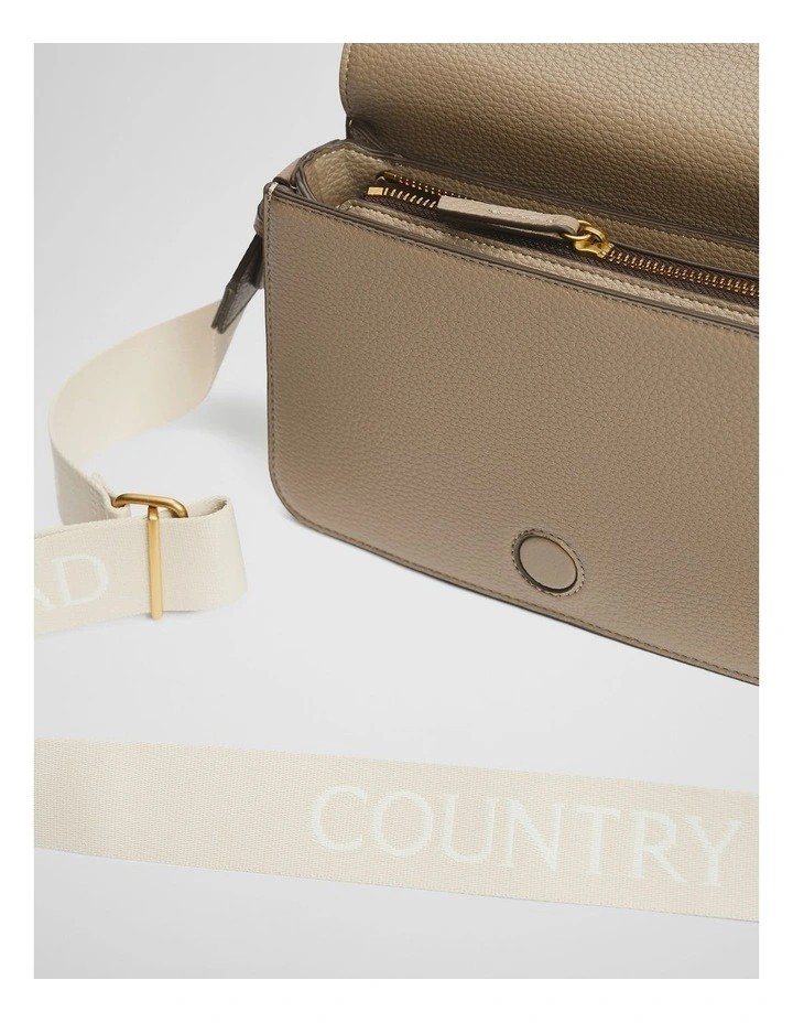 Foldover Crossbody Bag in Fawn image 3