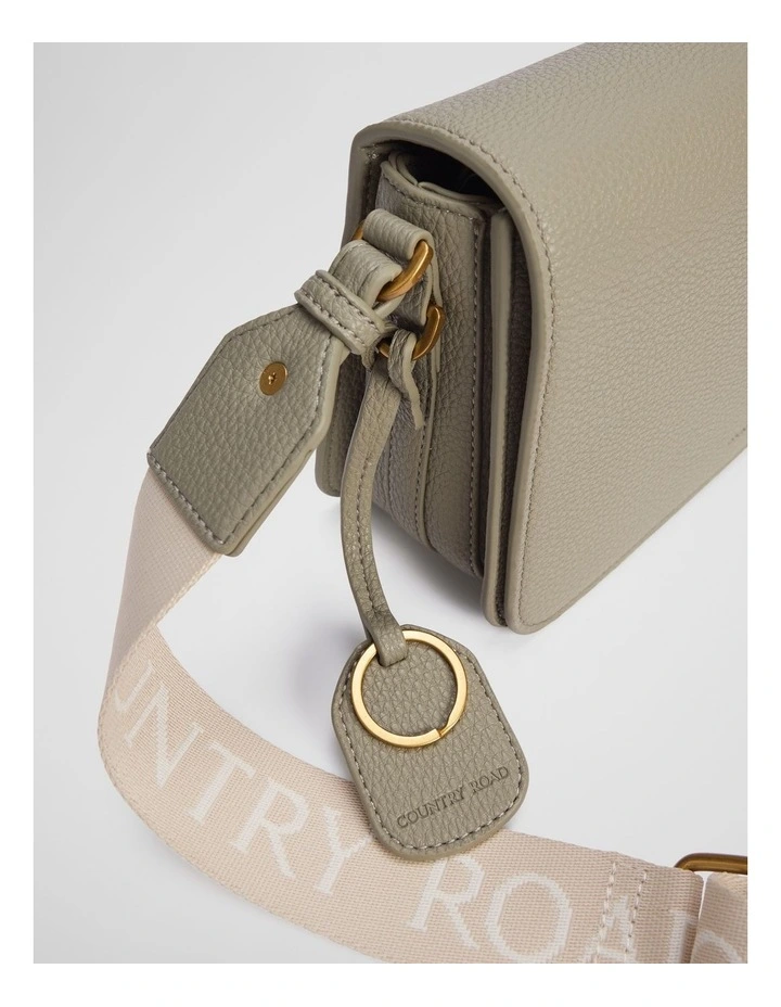 Cr Foldover Crossbody Bag in Light Sage image 3