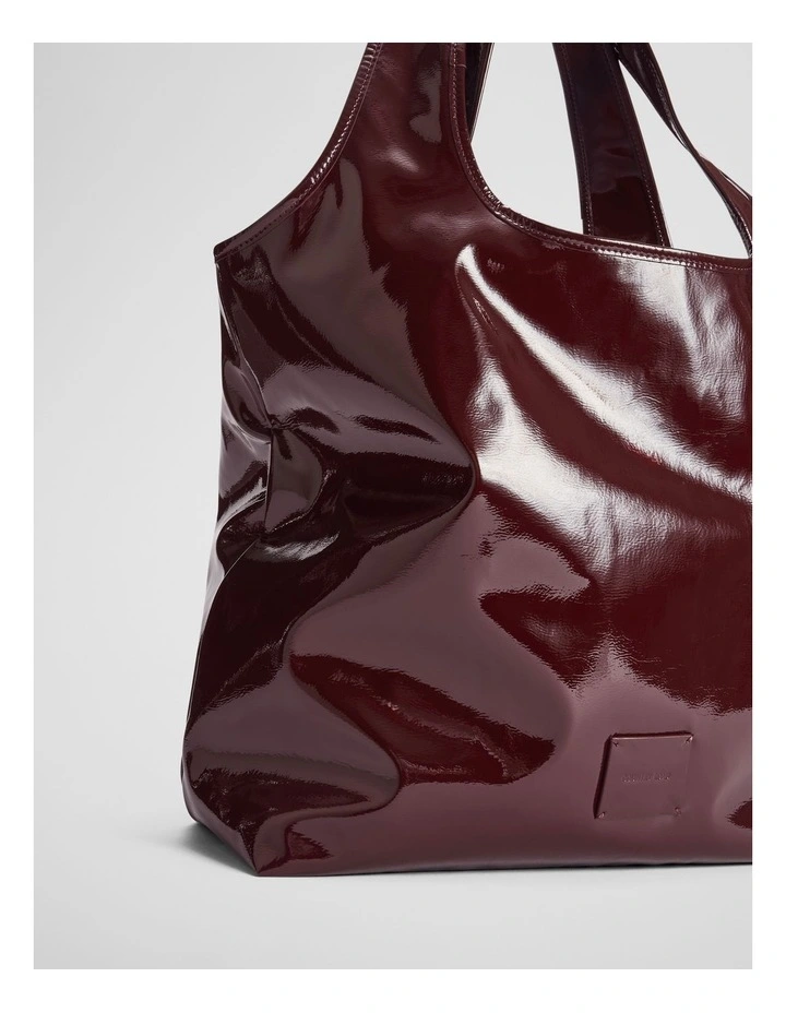 Cr Hobo Shopper in Plum image 3
