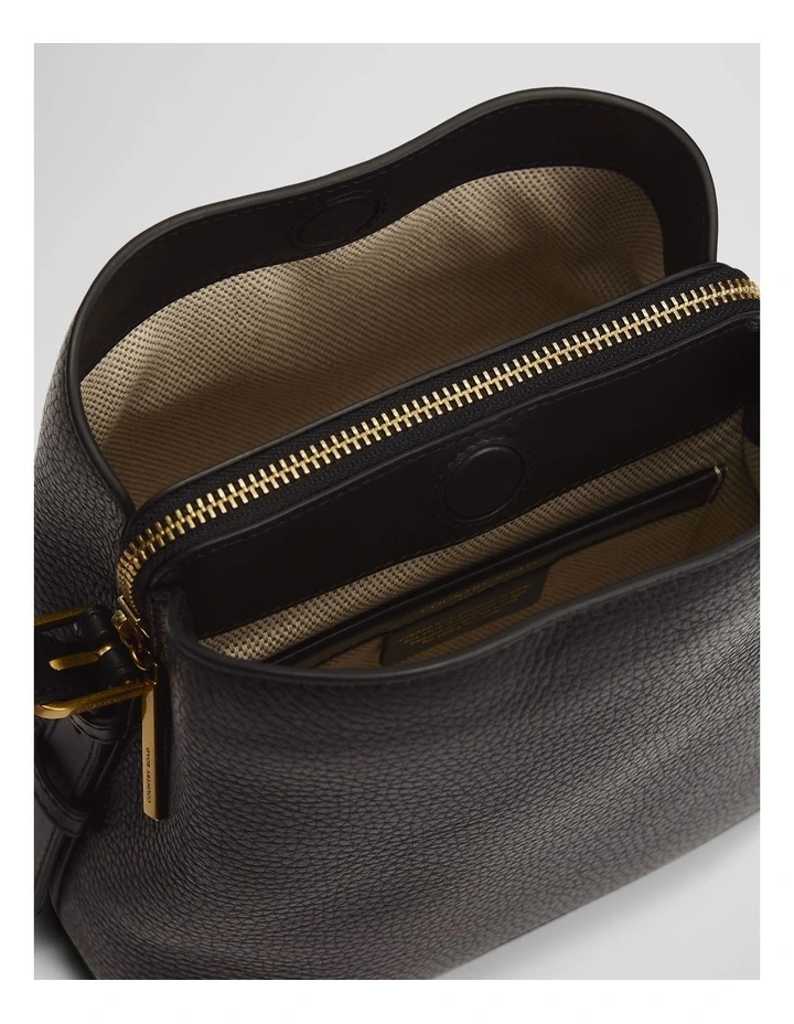 Charli Crossbody Bag in Black image 4