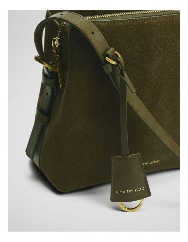 Charli Crossbody Bag in Sage image 3