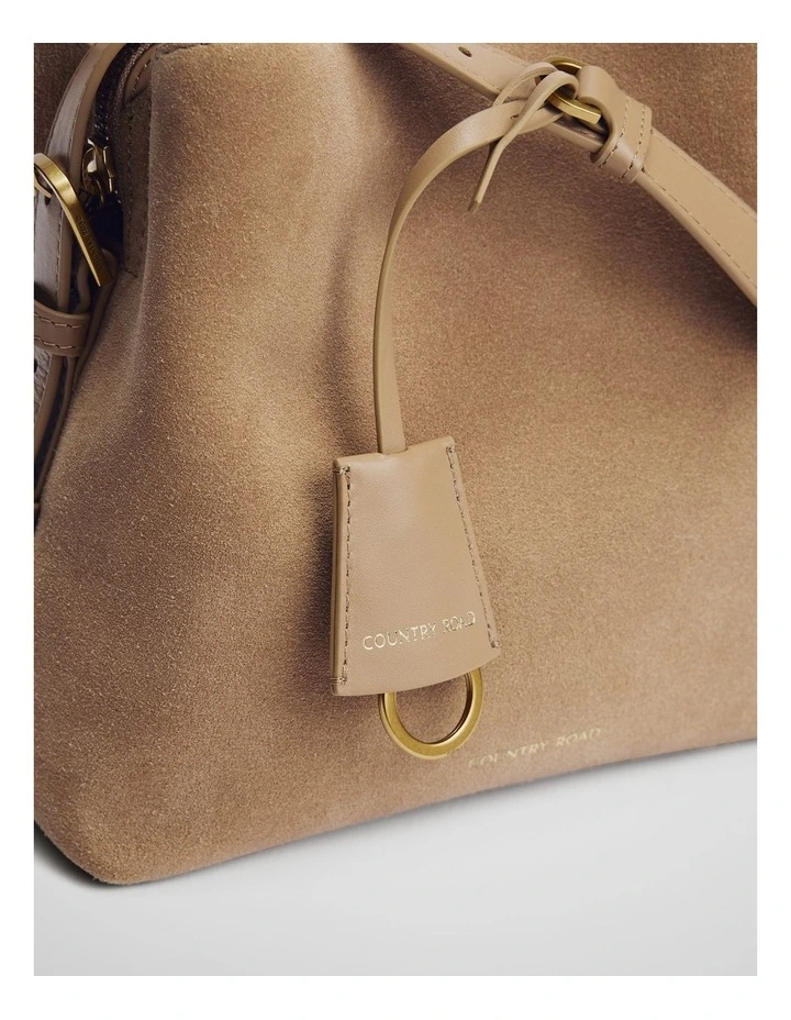 Charli Crossbody Bag in Light Camel image 3