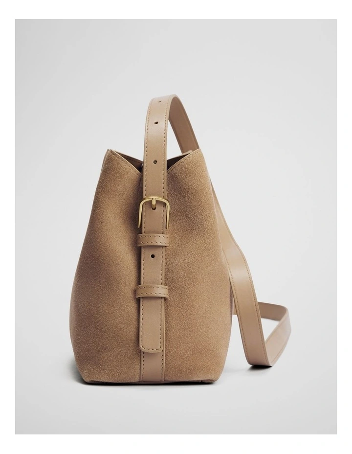 Charli Crossbody Bag in Light Camel image 4