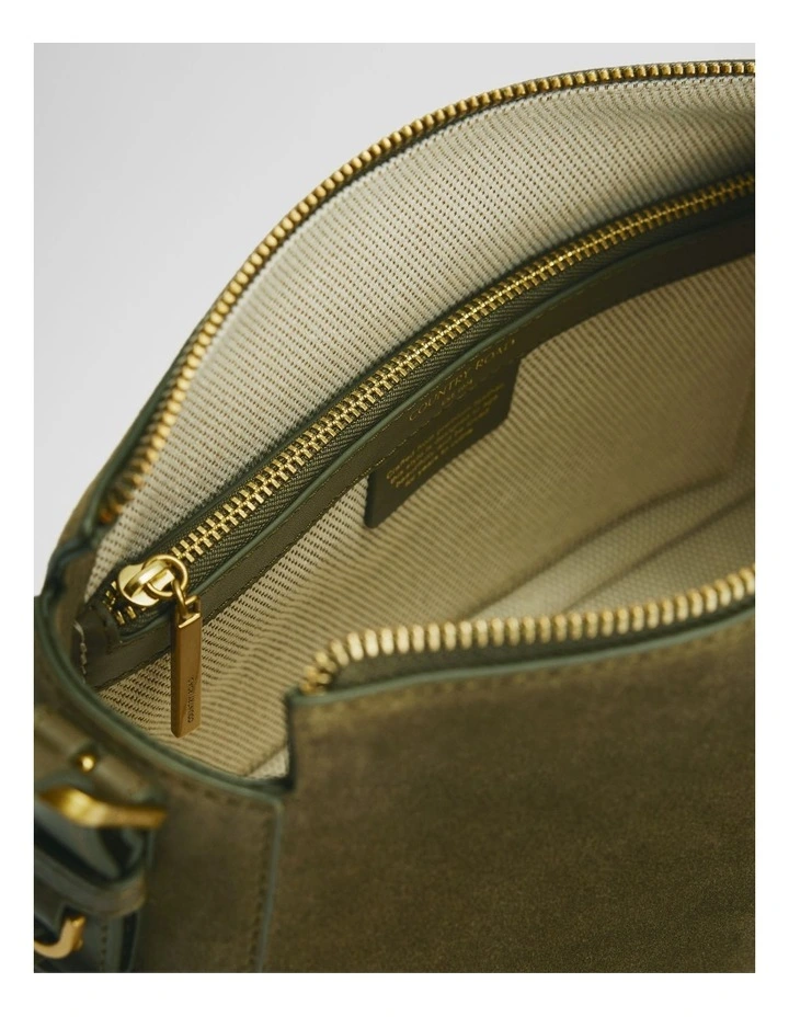 Harley Slouchy Crossbody Bag in Sage image 4