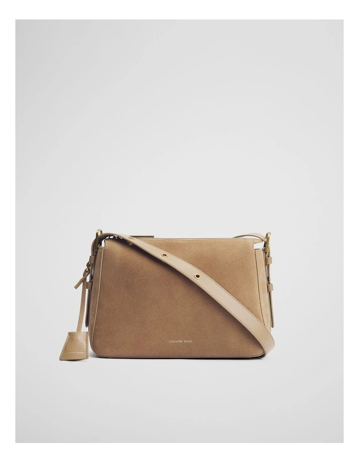 Harley Slouchy Crossbody Bag in Light Camel image 1