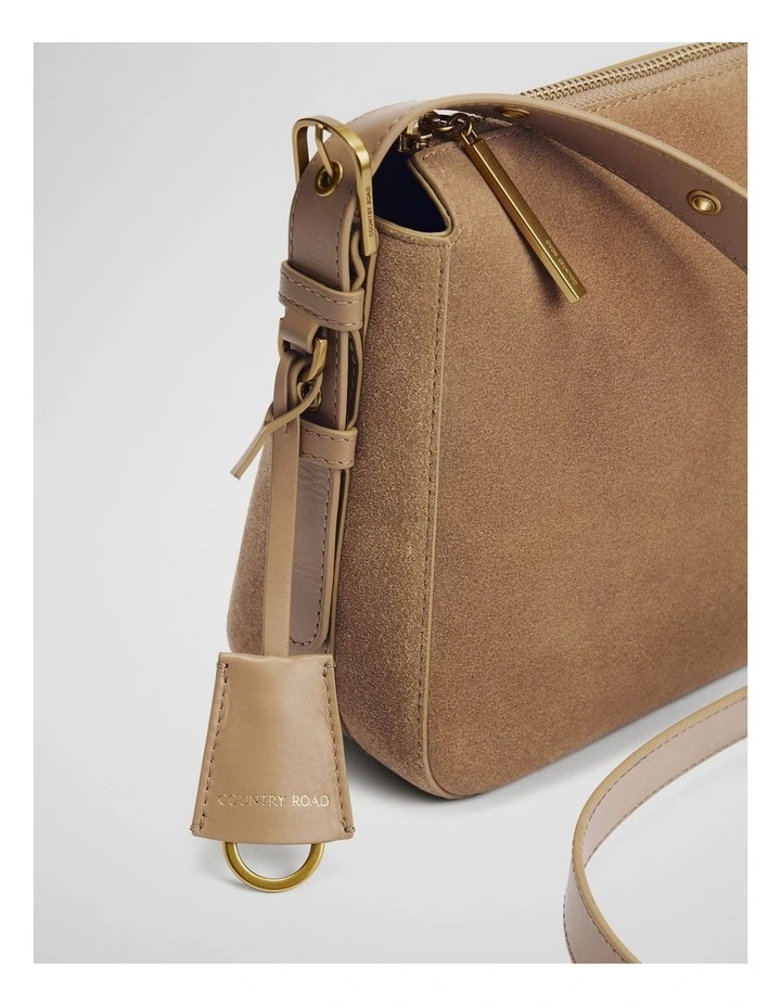 Harley Slouchy Crossbody Bag in Light Camel image 3