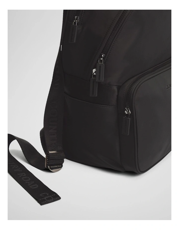 Travel Backpack in Black image 4