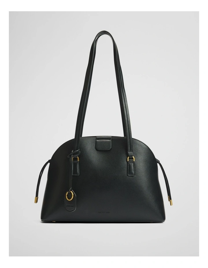 Curve Shoulder Bag in Black image 1