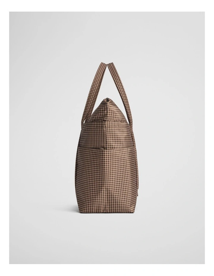 Recycled Polyester Shopper Tote in Cinnamon image 4