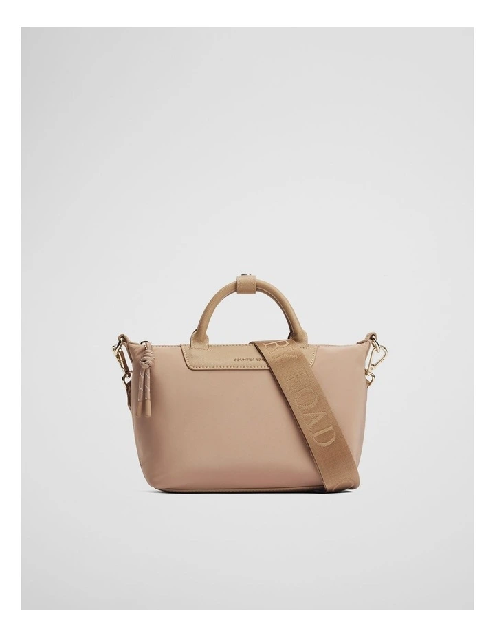 Soft Top Handle Crossbody in Light Sand image 1