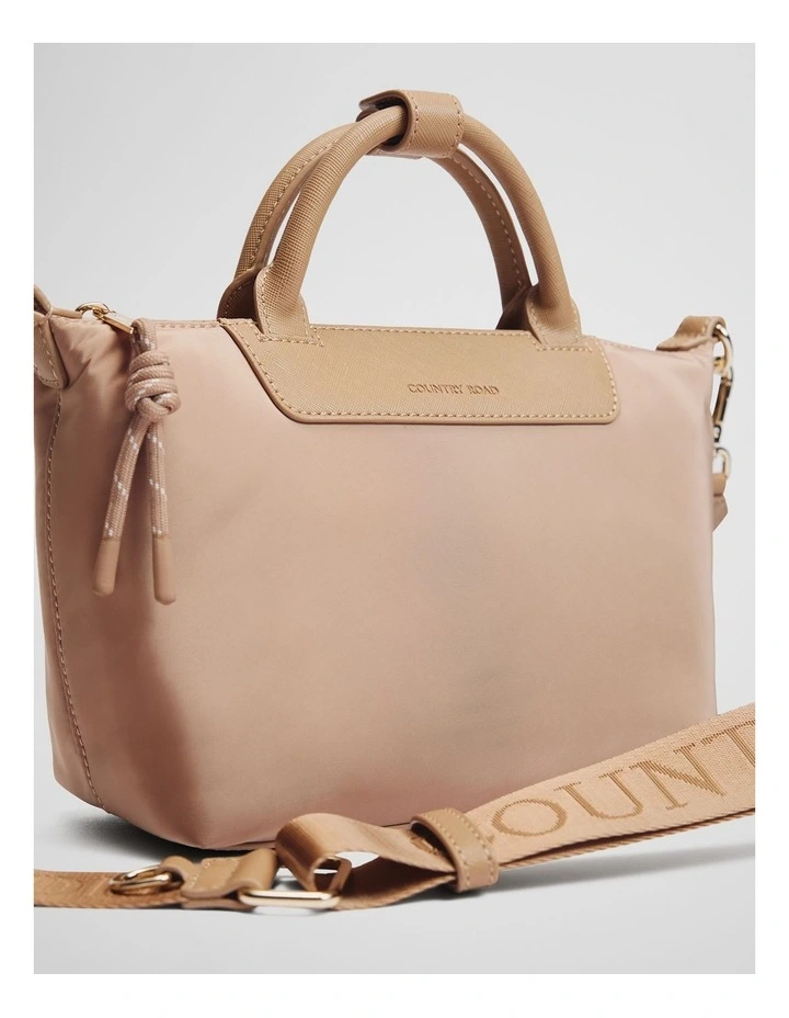 Soft Top Handle Crossbody in Light Sand image 3