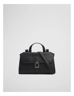 Satchel Crossbody in Black