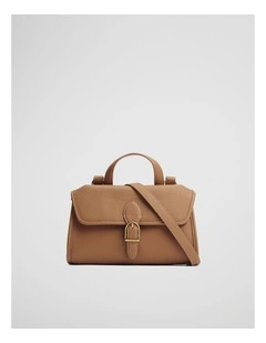 Satchel Crossbody in Camel