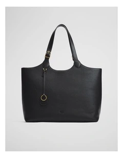 Country Road Buckle Tote Bag in Black