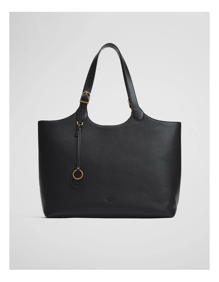Country Road Buckle Tote Bag in Black image 1