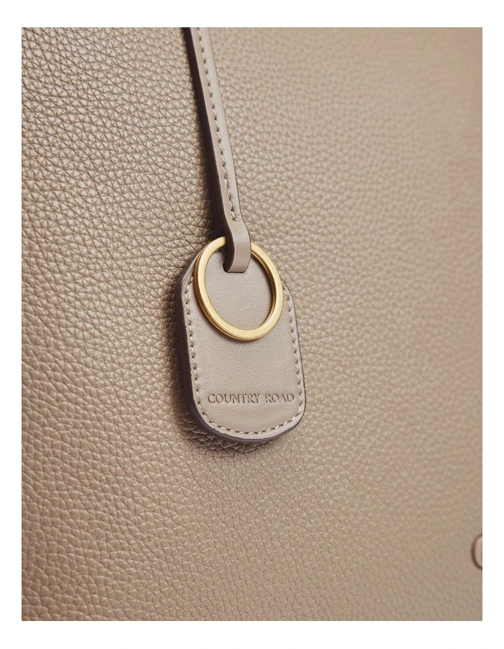 Country Road Buckle Tote Bag in Fawn image 4
