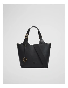Country Road Buckle Crossbody Bag in Black