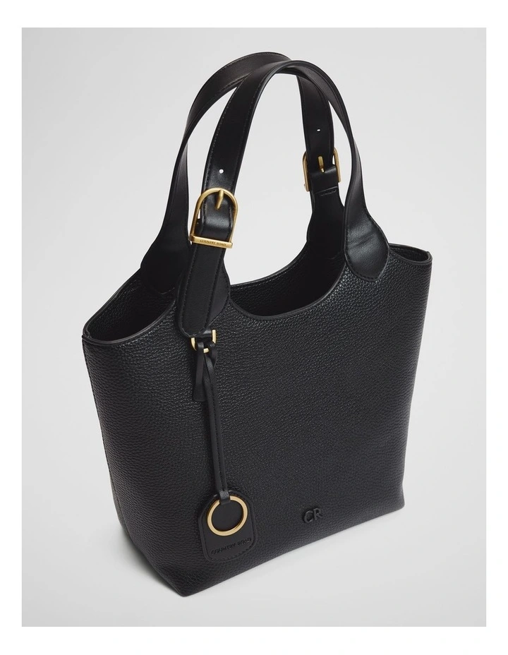 Country Road Buckle Crossbody Bag in Black image 3