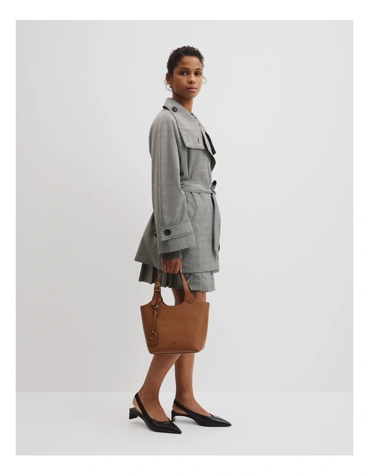 Country Road Buckle Crossbody Bag in Tan image 3