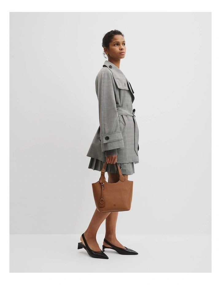 Country Road Buckle Crossbody Bag in Tan image 6