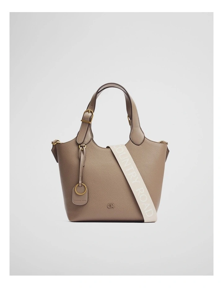 Country Road Buckle Crossbody Bag in Fawn image 1