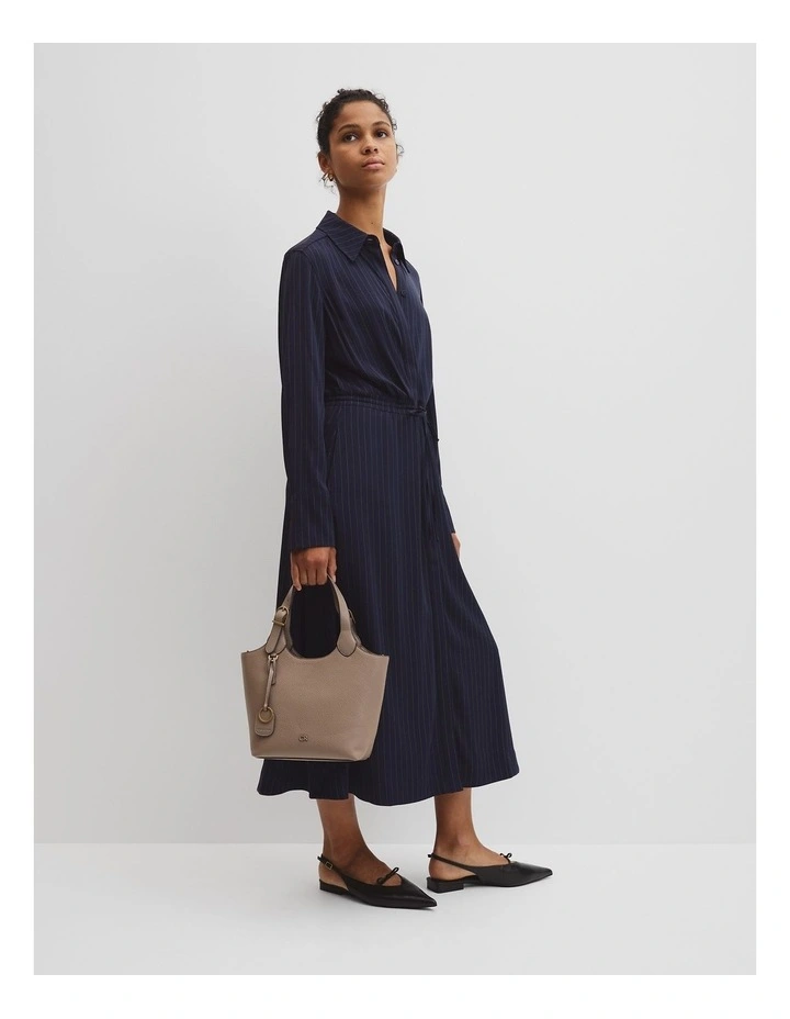 Country Road Buckle Crossbody Bag in Fawn image 2
