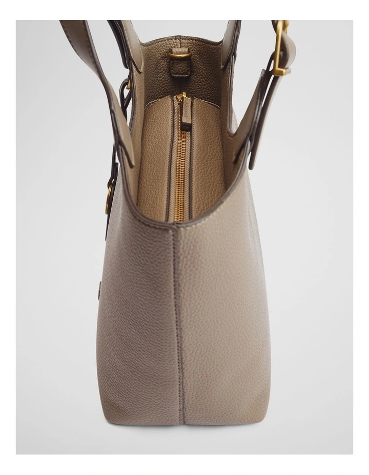 Country Road Buckle Crossbody Bag in Fawn image 3