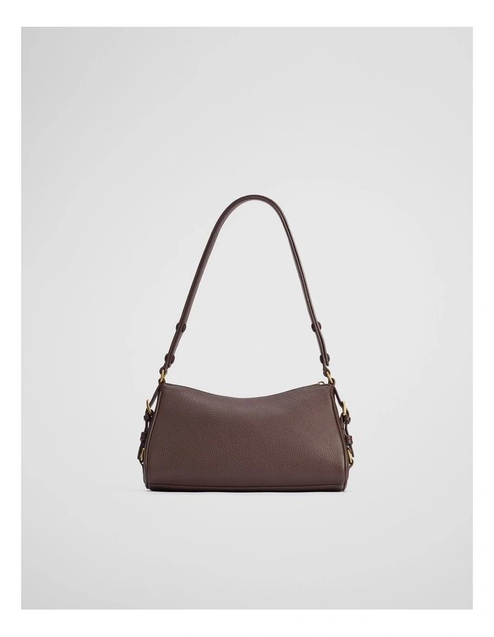 Stud Detail Shoulder Bag in Mocha image 5