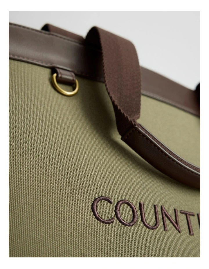 Cr Essential Tote in Khaki image 3
