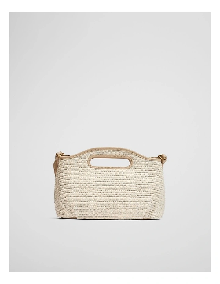 Top Handle Crossbody Bag in Latte image 5