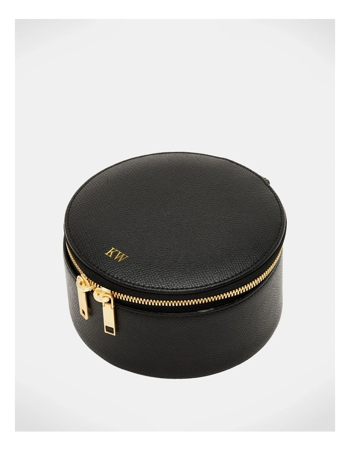 The Daily Edited Personalised Essential Jewellery Box In Black MYER